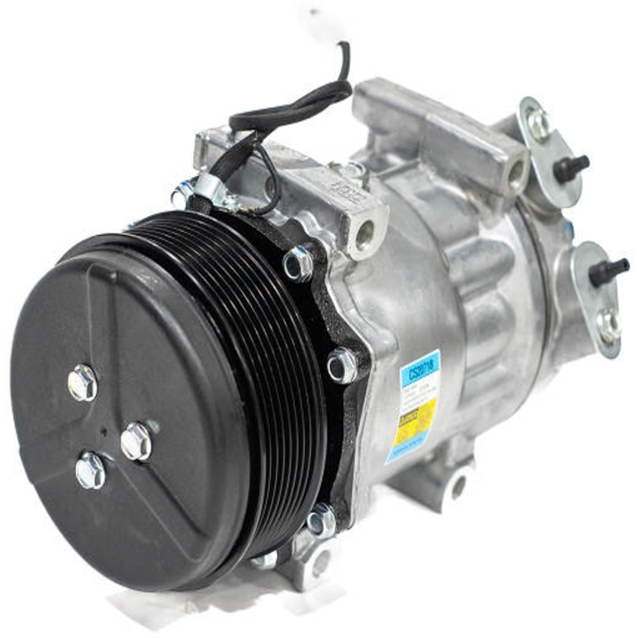 Compressor Ar Condicionado 12V Polia 119mm 8PK para JCB 214 2CX 3CX 4CX 535 - Delphi - CS20718