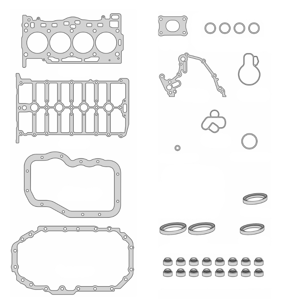 Jogo de Juntas do Motor Completo com Retentor - Metálica - Taranto - 233500-R MLS