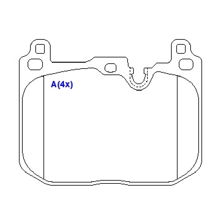 Jogo de Pastilhas de Freio Dianteira para Mini Cooper - Syl - 1503