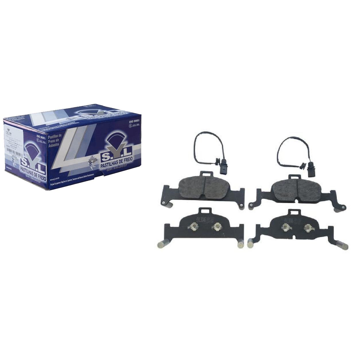 Jogo de Pastilhas de Freio Dianteira para Audi A5 - Syl - 3046