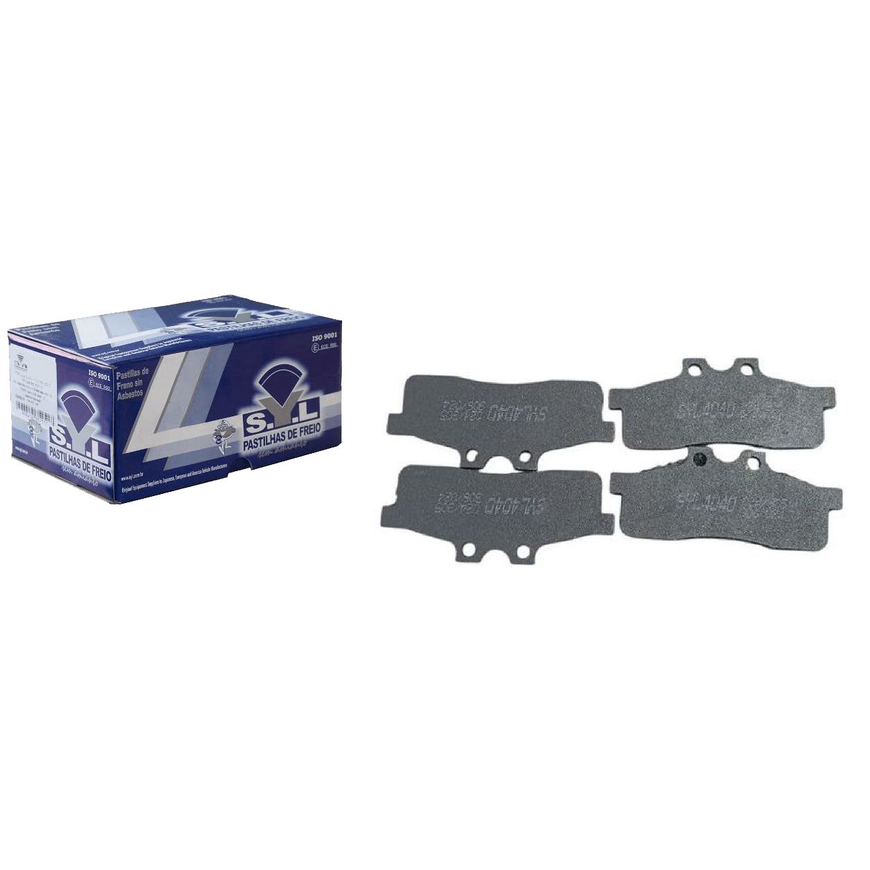 Jogo de Pastilhas de Freio do Cardã para Volkswagen Delivery 6-160 - Syl - 4040