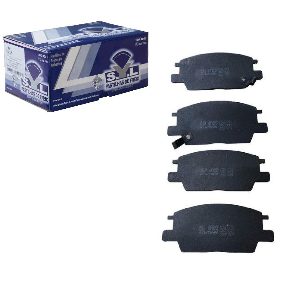 Jogo de Pastilhas de Freio Dianteira para Chevrolet Equinox - Syl - 4088