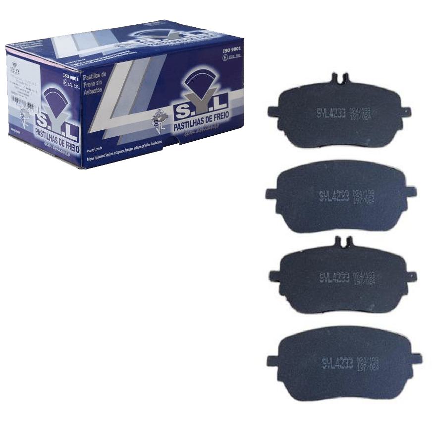 Jogo de Pastilhas de Freio Dianteira para Mercedes-Benz A 200 - Syl - 4233
