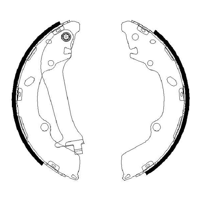 Sapata de Freio para Hyundai Creta - Syl - 204609