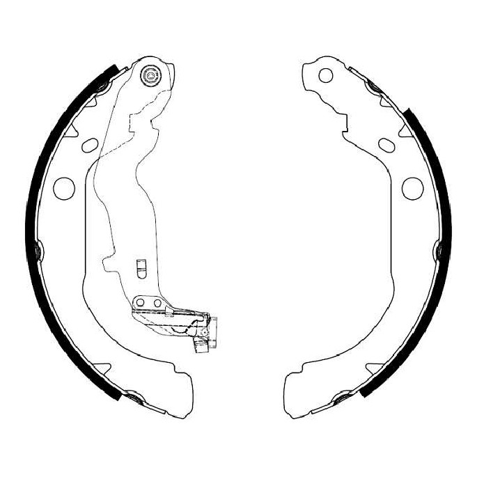 Sapata de Freio para Renault Duster - Syl - 207612