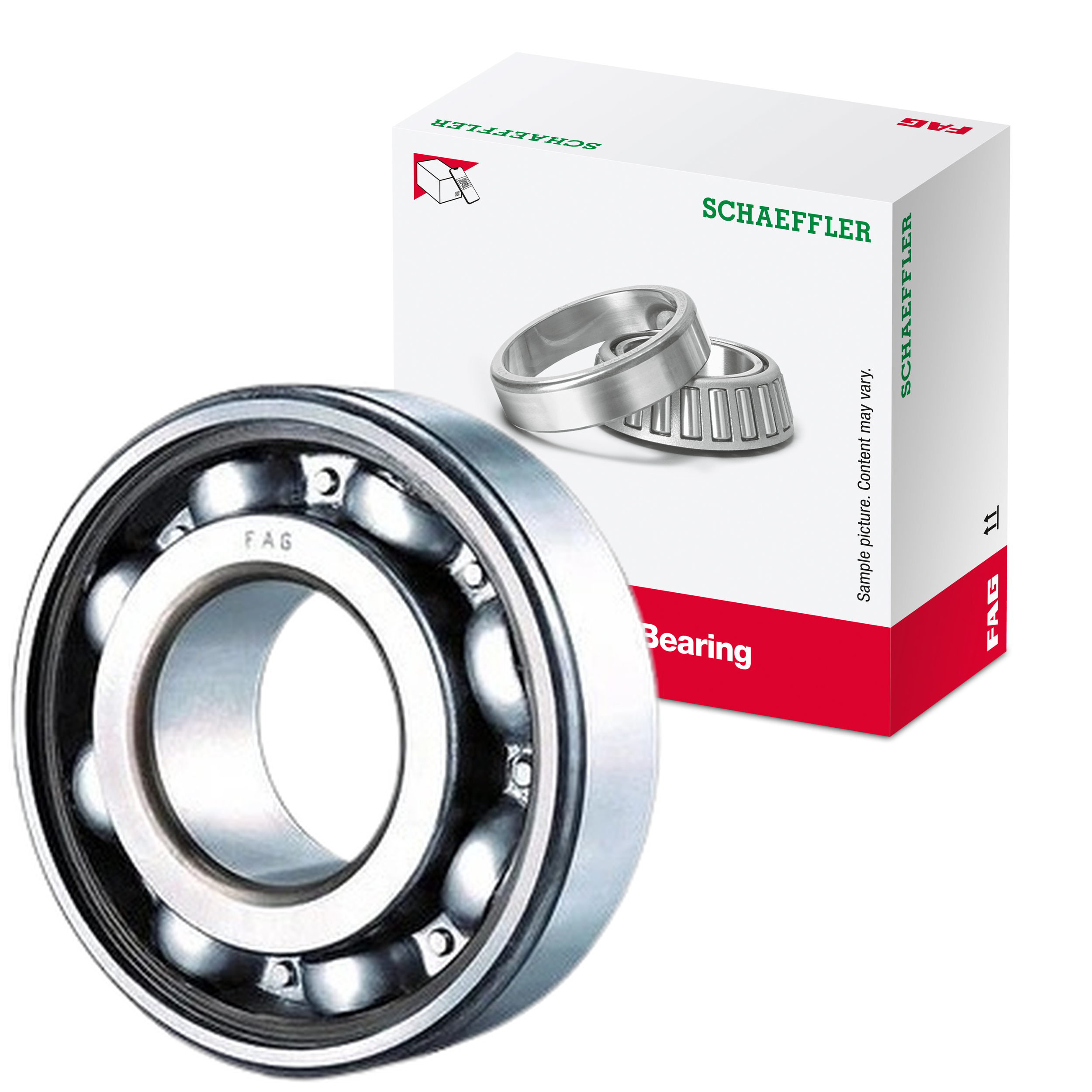 Rolamento Fixo de Uma Carreira de Esferas para Volvo B 58 - FAG - 6005