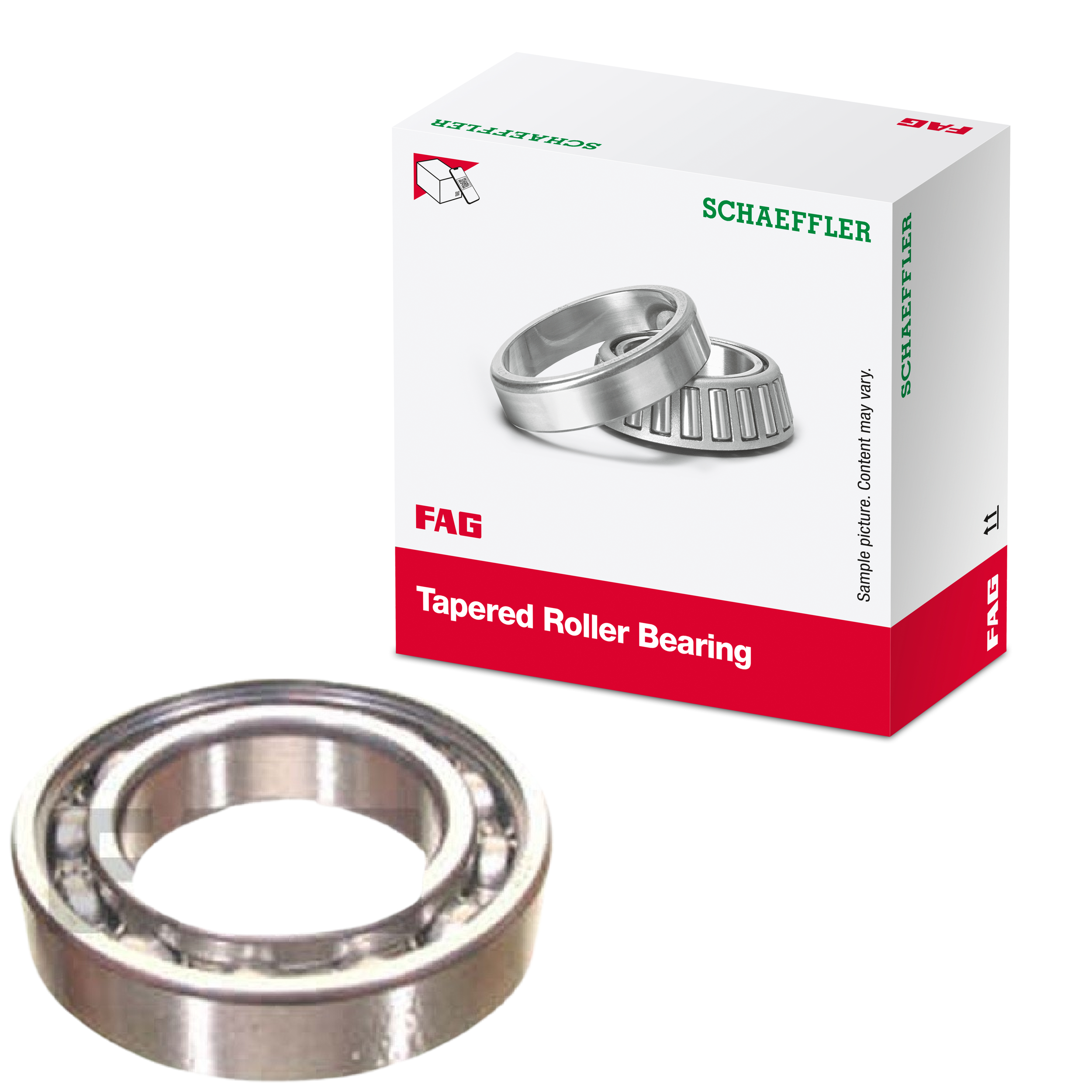 Rolamento Fixo de Uma Carreira de Esferas - FAG - 6008