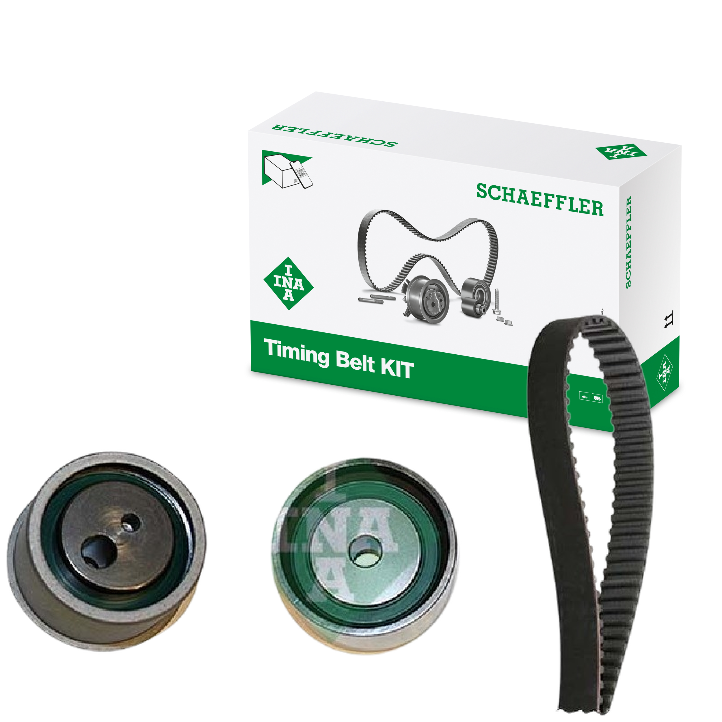 Kit Correia Dentada Sincronizadora com Tensor - INA - 530 0430 10