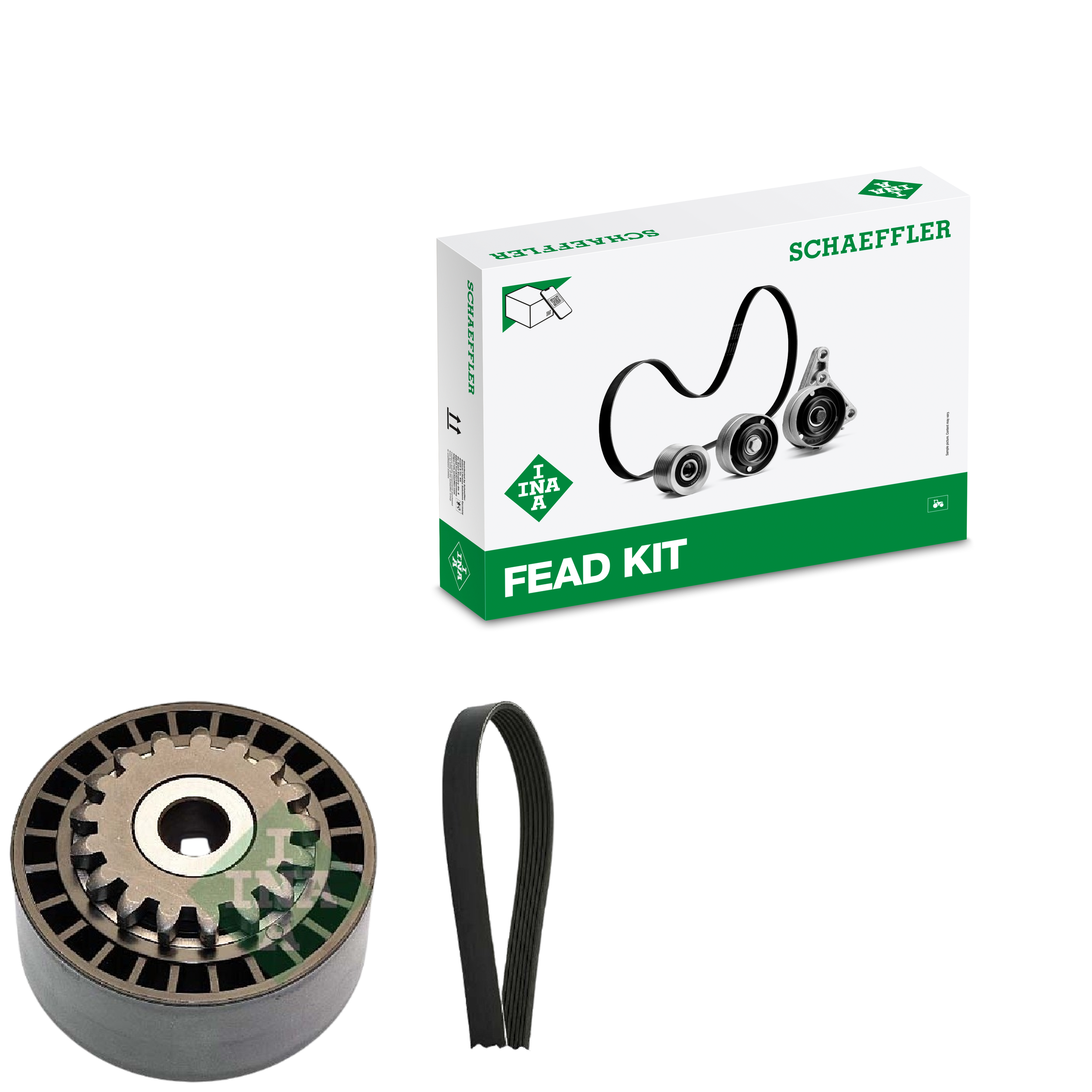 Kit Correia Dentada Sincronizadora com Tensor - INA - 529 0100 10