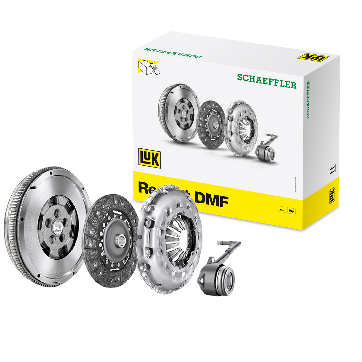 Kit de Embreagem com Volante, Disco, Platô e Atuador para Mitsubishi L200 - LuK - 600 0251 00