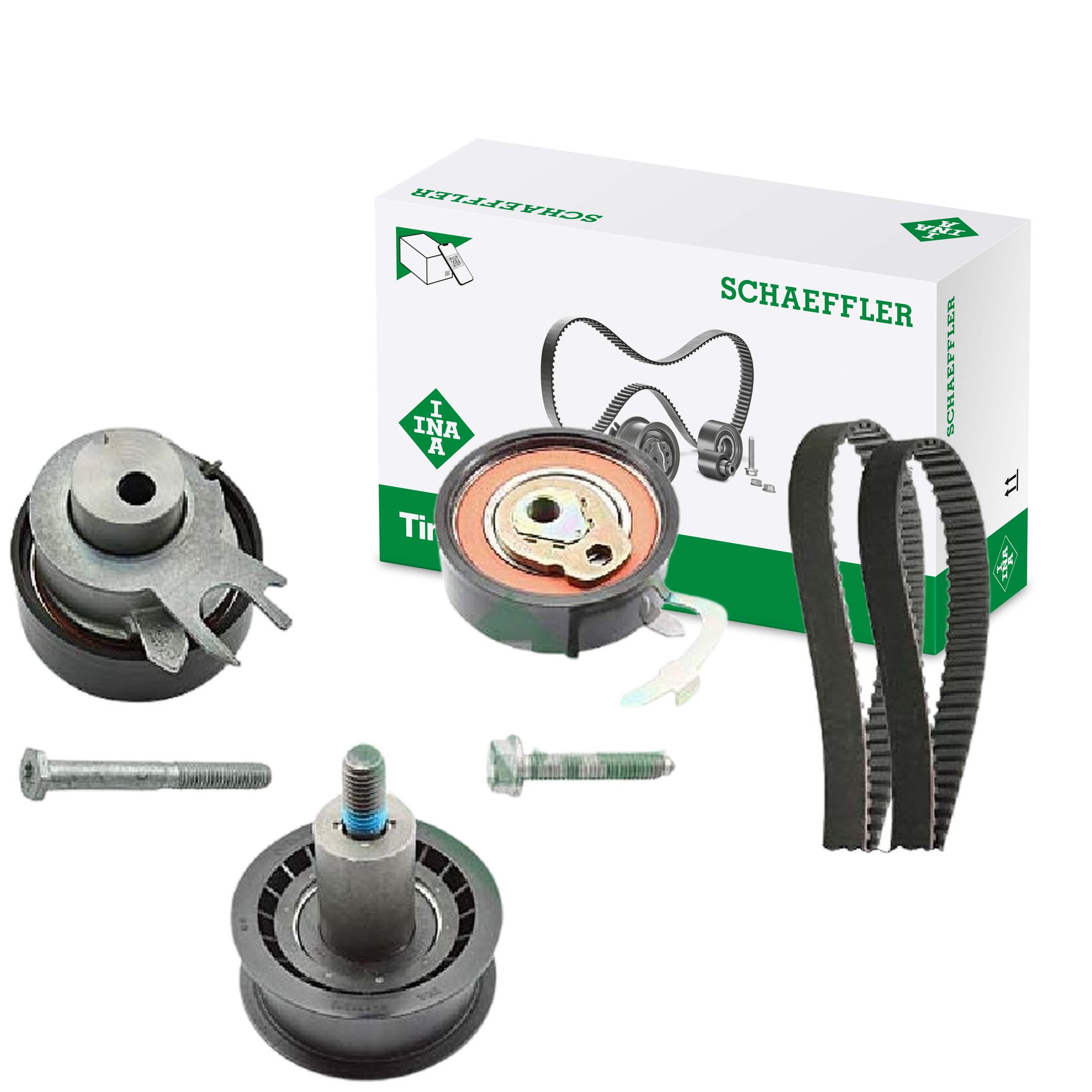 Kit Tensor e Correia para Volkswagen Gol e Polo - INA - 530 0538 10