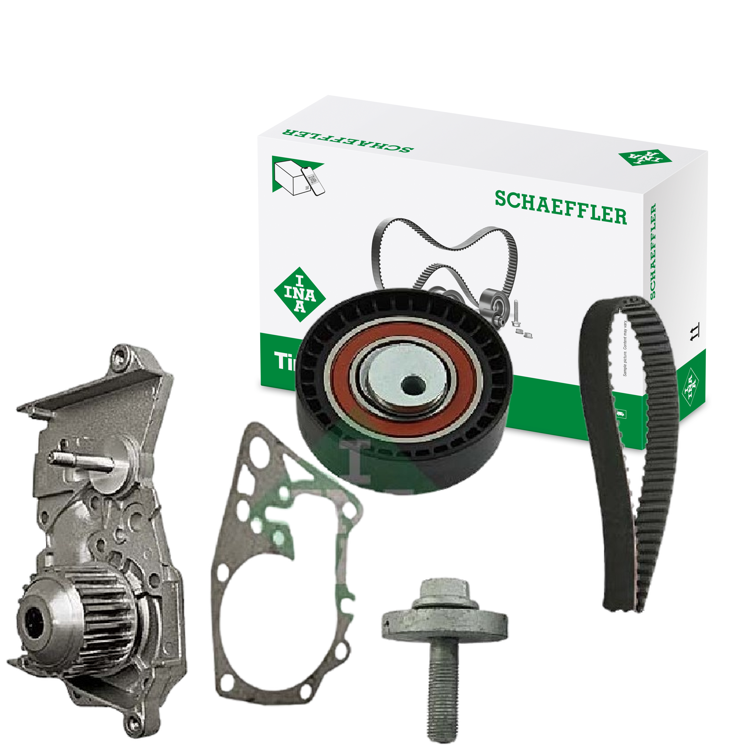 Kit Correia Dentada Sincronizadora com Tensor - INA - 530 0604 30