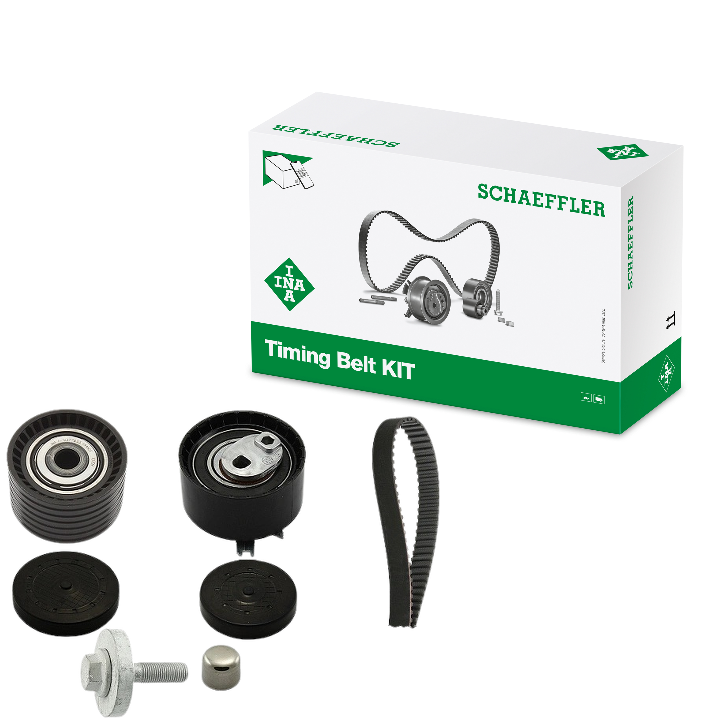 Kit Correia Dentada Sincronizadora com Tensor - INA - 530 0737 10