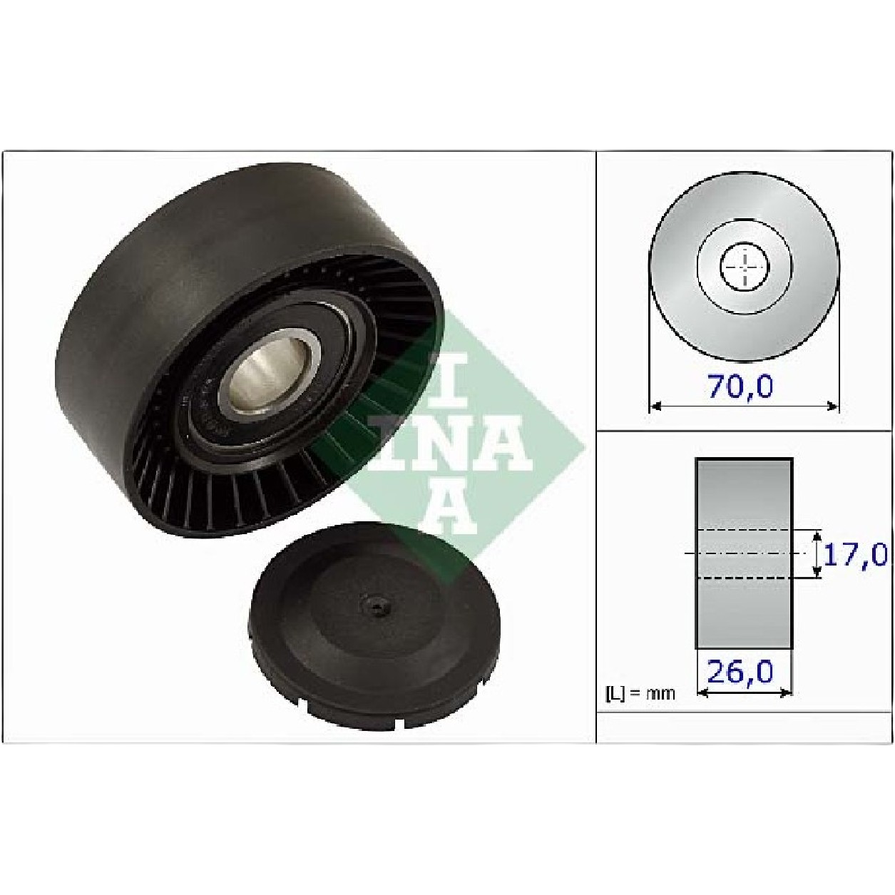 Polia Tensora - INA - 531 0891 10