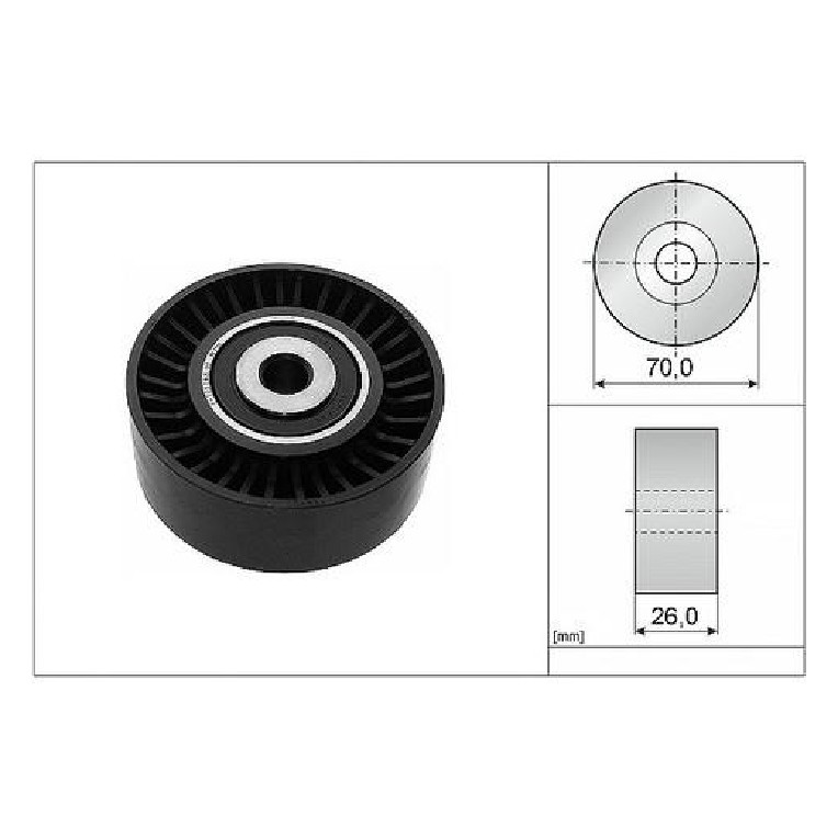 Polia da Correia Dentada para Land Rover Freelander 2 - INA - 532 0544 10