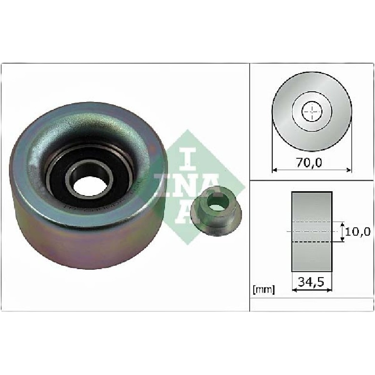 Polia da Correia Dentada - INA - 532 0590 10