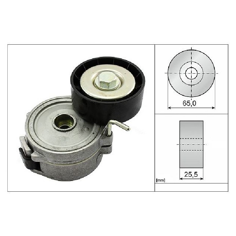 Tensor Correia Alternador para Land Rover Freelander 2 - INA - 534 0068 10