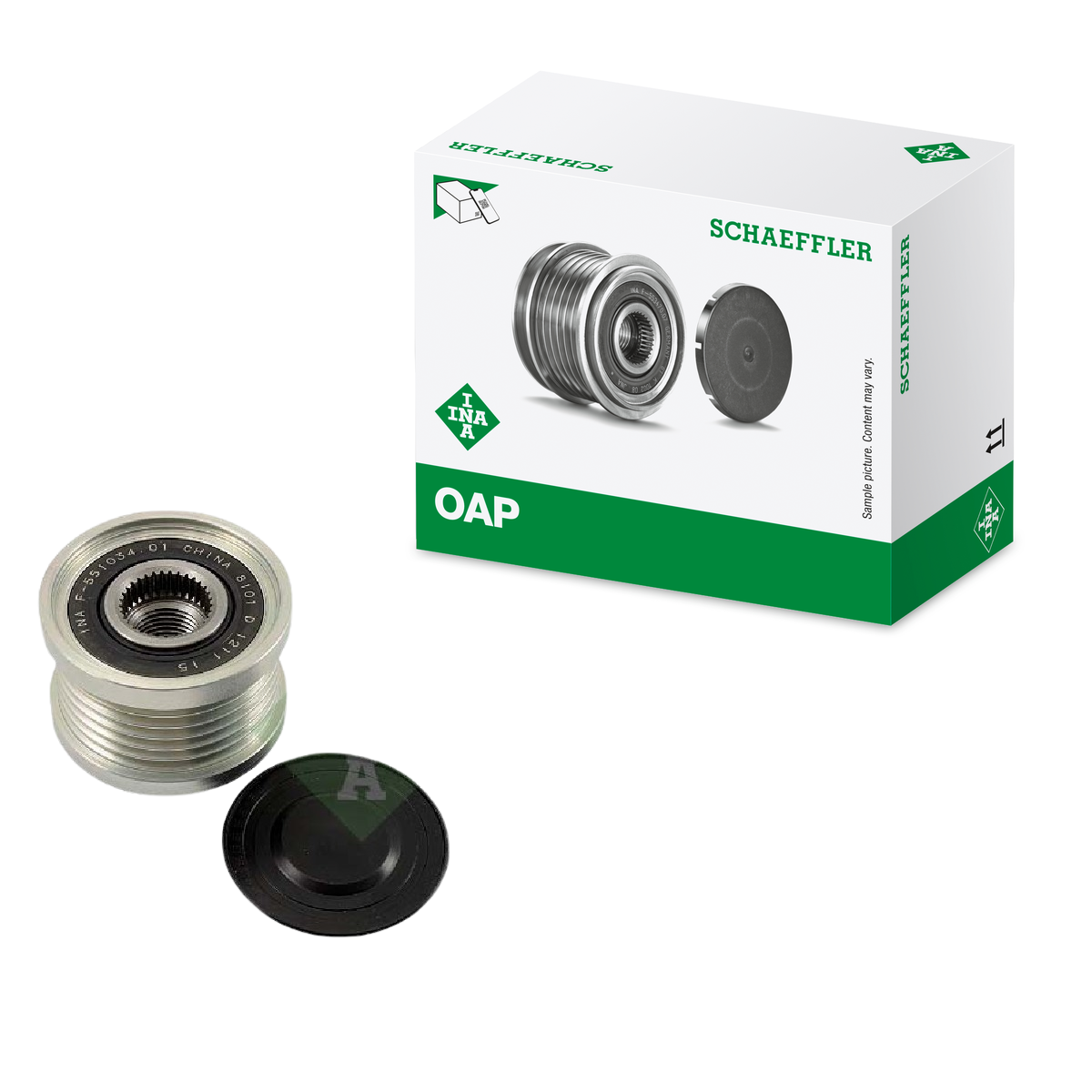 Polia do Alternador para Nissan Tiida - INA - 535 0093 10