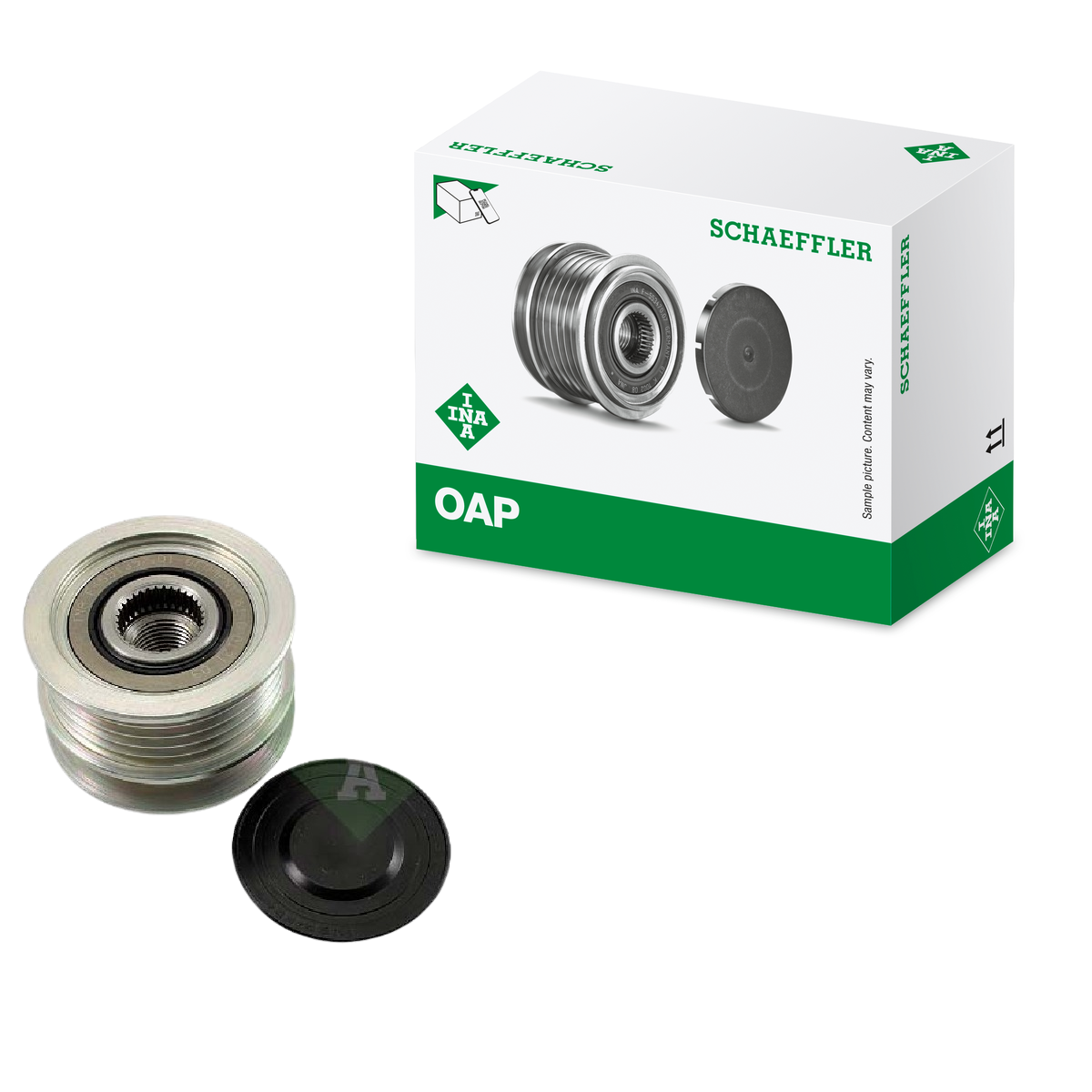 Polia do Alternador para Volkswagen Jetta - INA - 535 0113 10