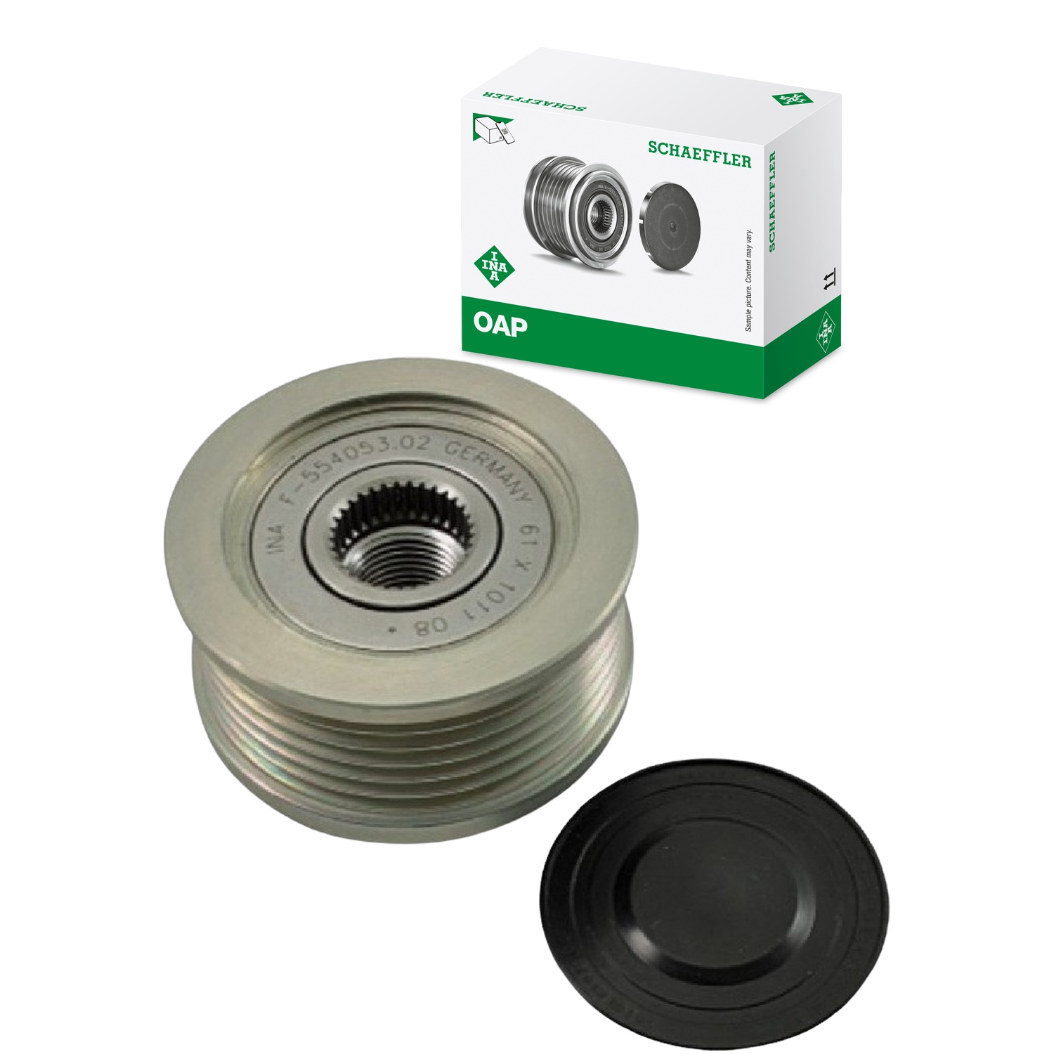 Polia do Alternador para Fiat Idea - INA - 535 0115 10
