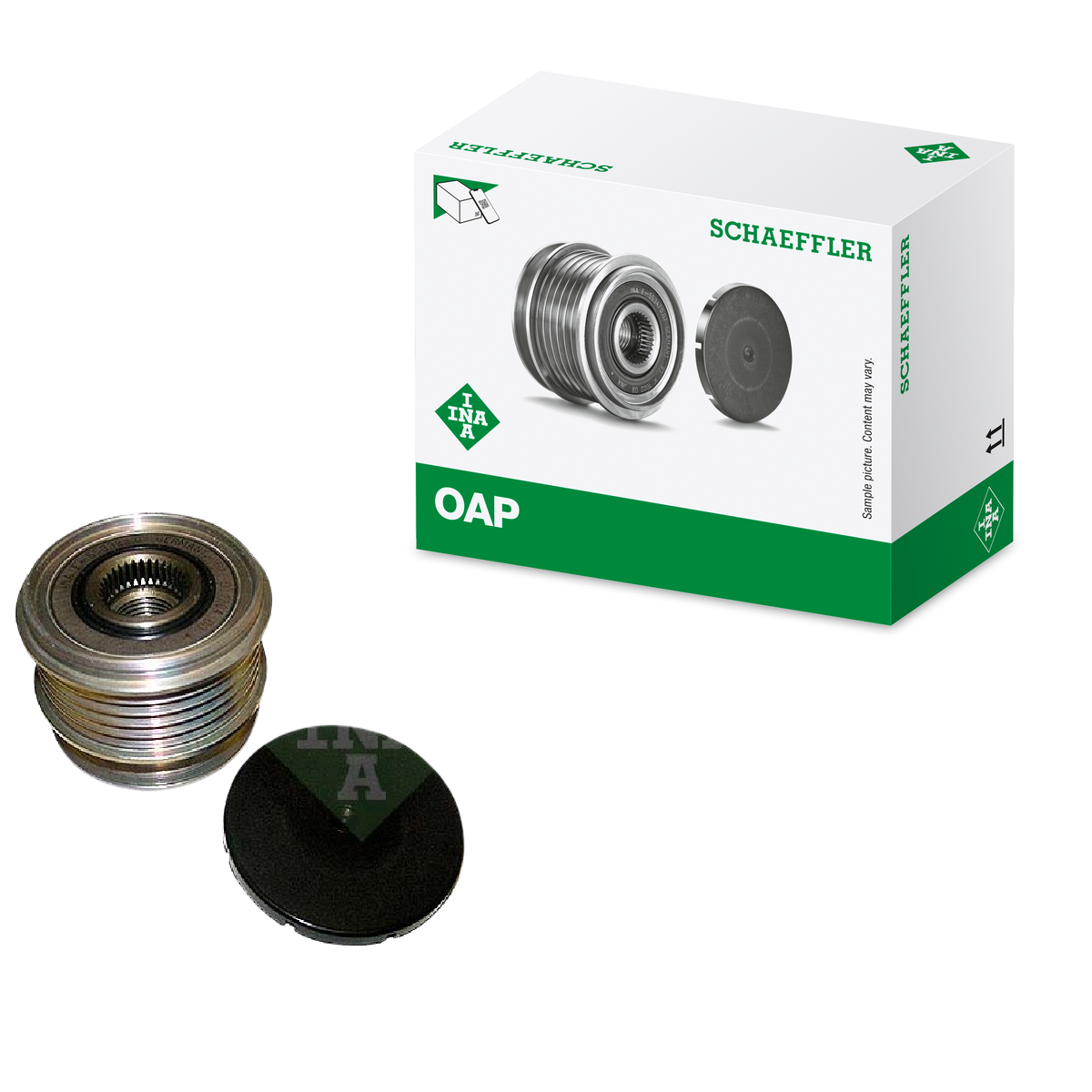 Polia do Alternador para Ford Fusion e Volvo S80 - INA - 535 0121 10