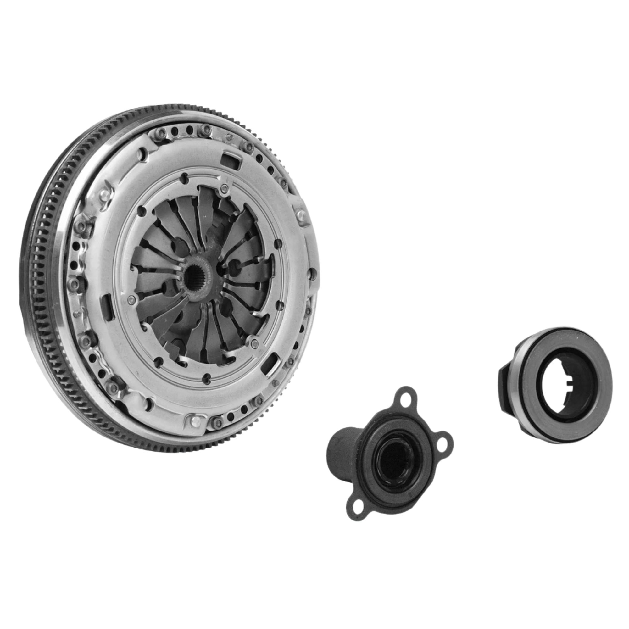 Kit de Embreagem com Volante, Disco, Platô e Rolamento para Audi A3 e Volkswagen Golf - LuK - 600 0006 00