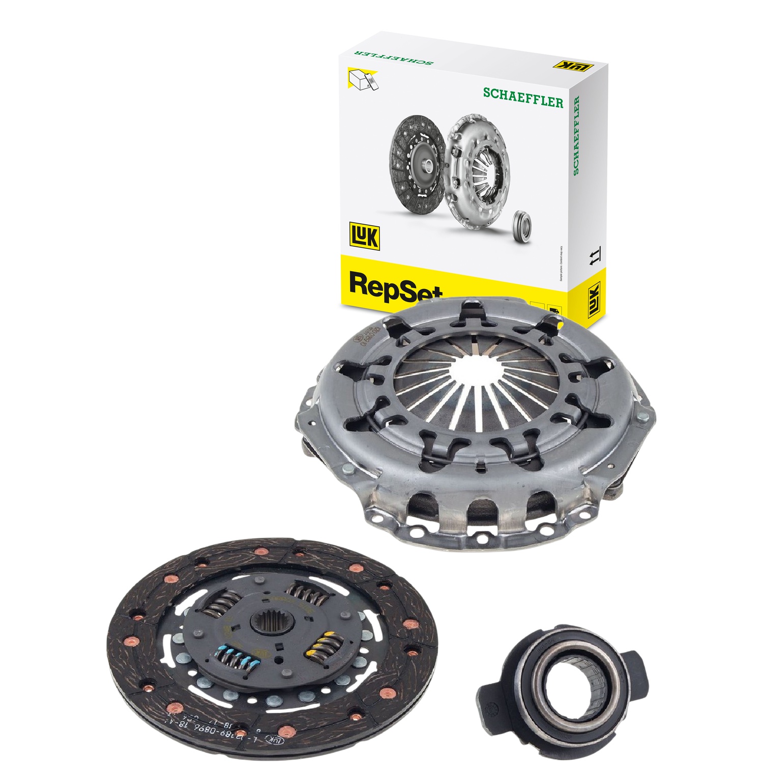 Kit de Embreagem com Disco, Platô e Rolamento para Peugeot 206 - LuK - 620 1612 00