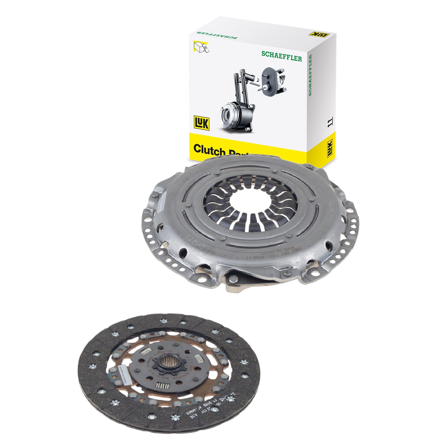 Kit de Embreagem com Disco e Platô para Chevrolet Cruze e Cruze Sport6 - LuK - 622 3152 09