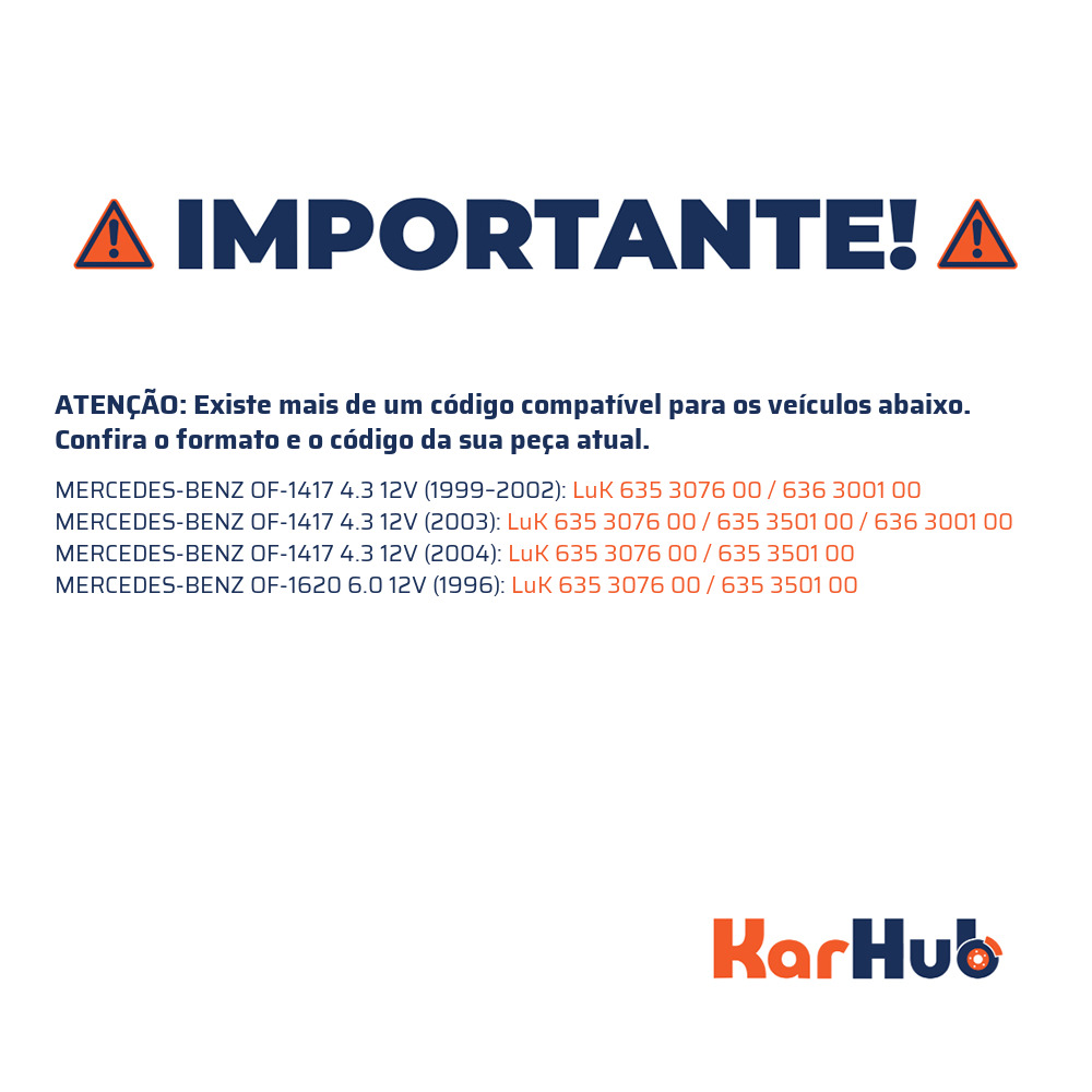 Kit Embreagem - LuK - 635 3076 00