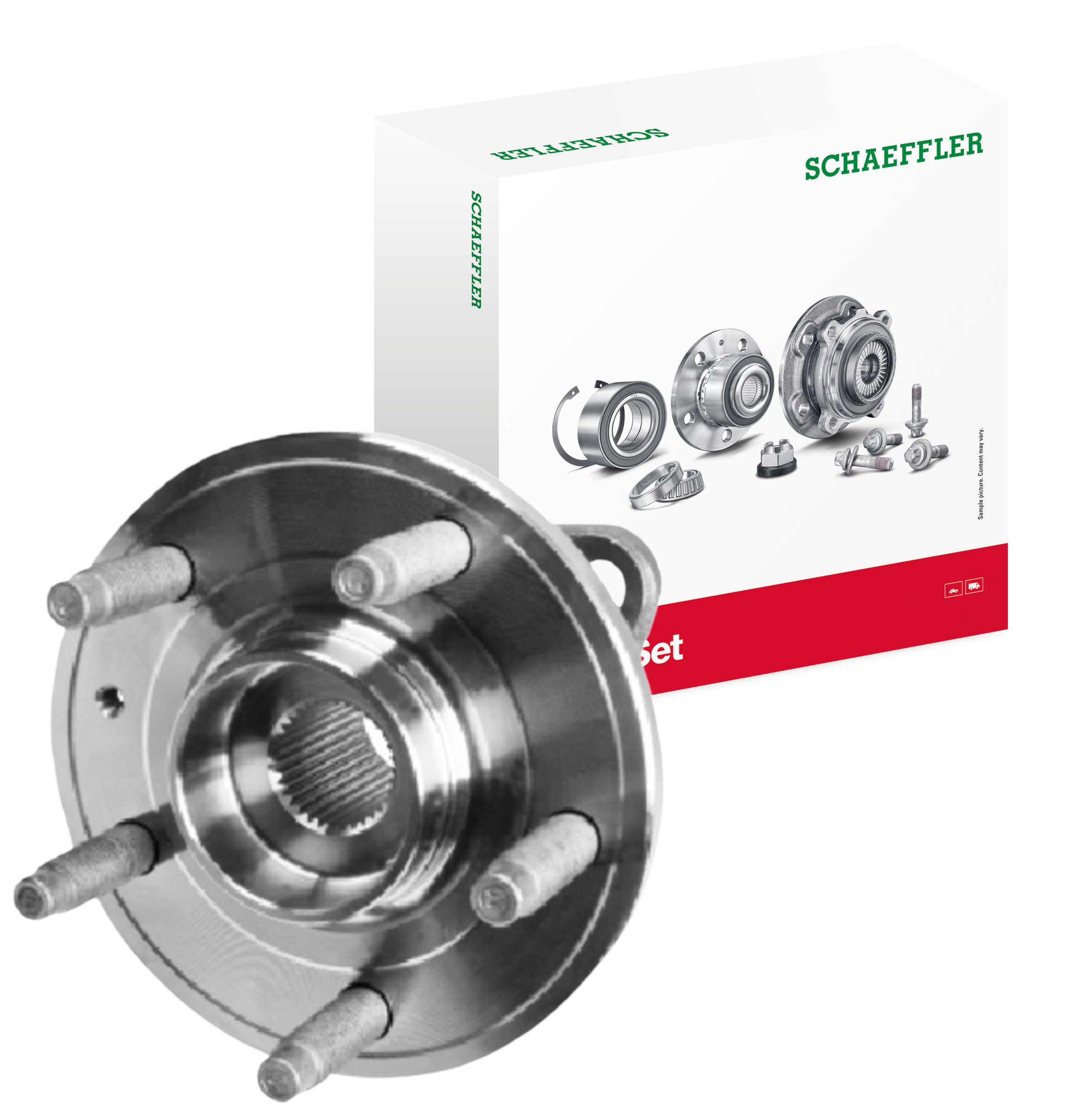 Cubo de Roda Dianteiro Direito ou Esquerdo com Rolamento para Chevrolet Cruze Sport6 - FAG - 713 1151 10