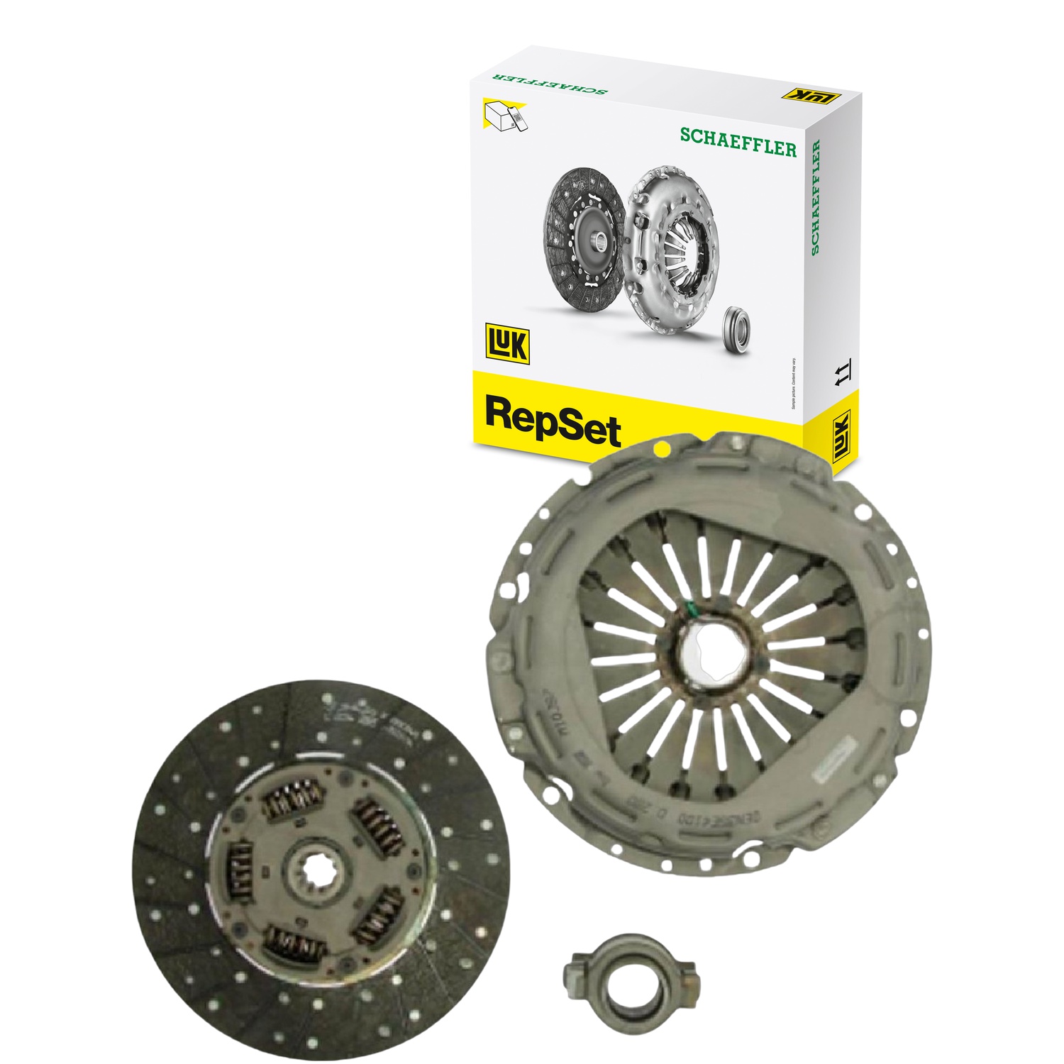 Kit de Embreagem com Disco, Platô e Rolamento para Agrale MA 7.5 e MA 8.5 - LuK - 633 3089 00