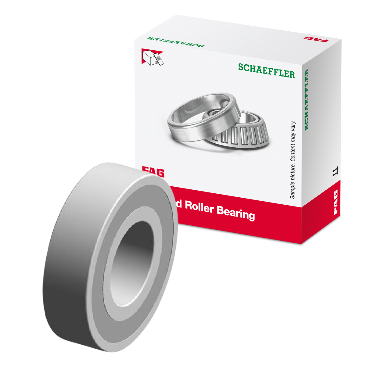 Rolamento Fixo de Uma Carreira de Esferas - FAG - 6002.2RSR
