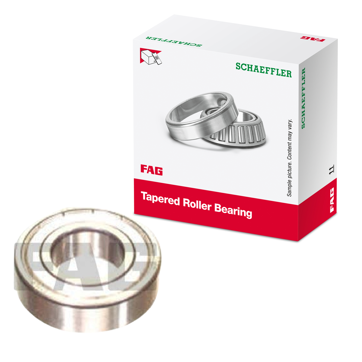 Rolamento Fixo de Uma Carreira de Esferas - FAG - 6004ZR
