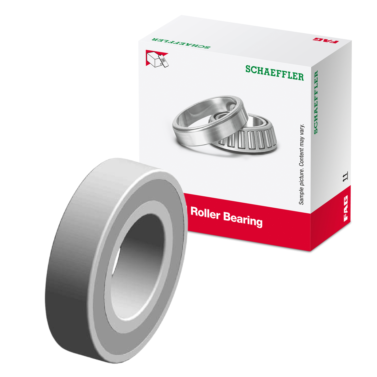 Rolamento Fixo de Uma Carreira de Esferas - FAG - 6005.2RSR