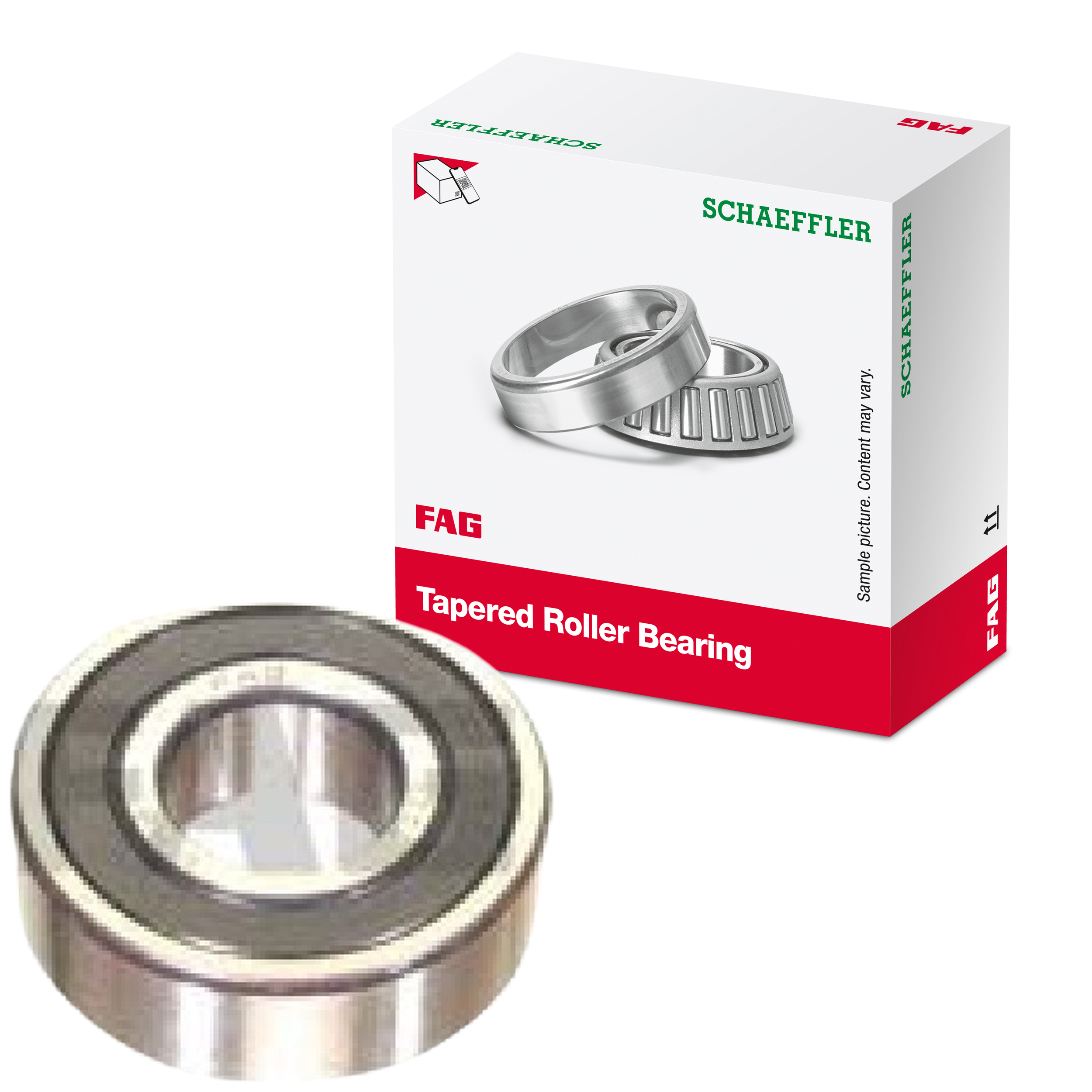 Rolamento Fixo de Uma Carreira de Esferas - FAG - 6202.2RSR