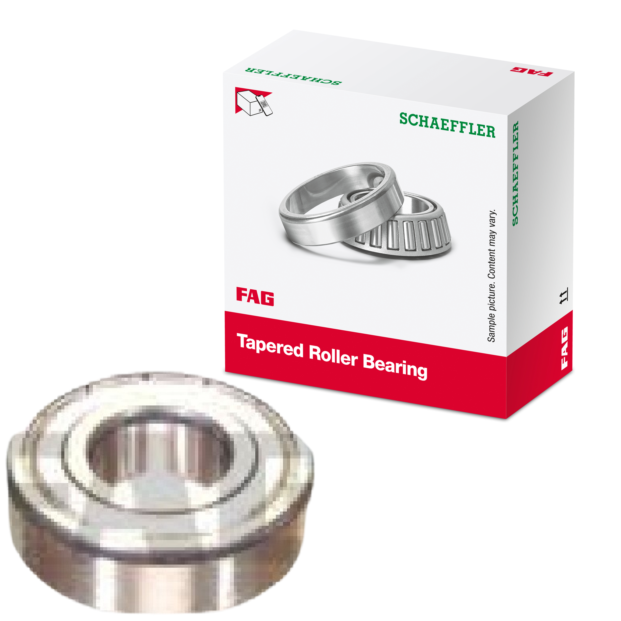 Rolamento Fixo de Uma Carreira de Esferas - FAG - 6204.2ZR.C3