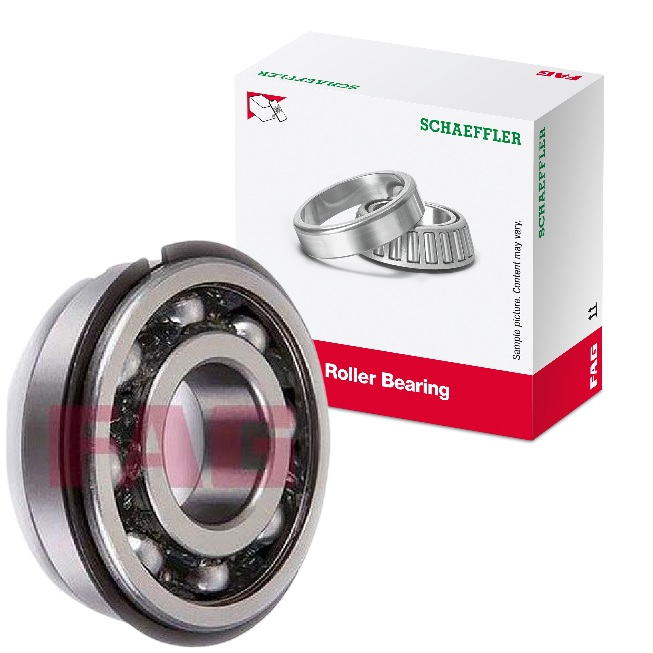 Rolamento Fixo de Uma Carreira de Esferas - FAG - 6207Z.NR