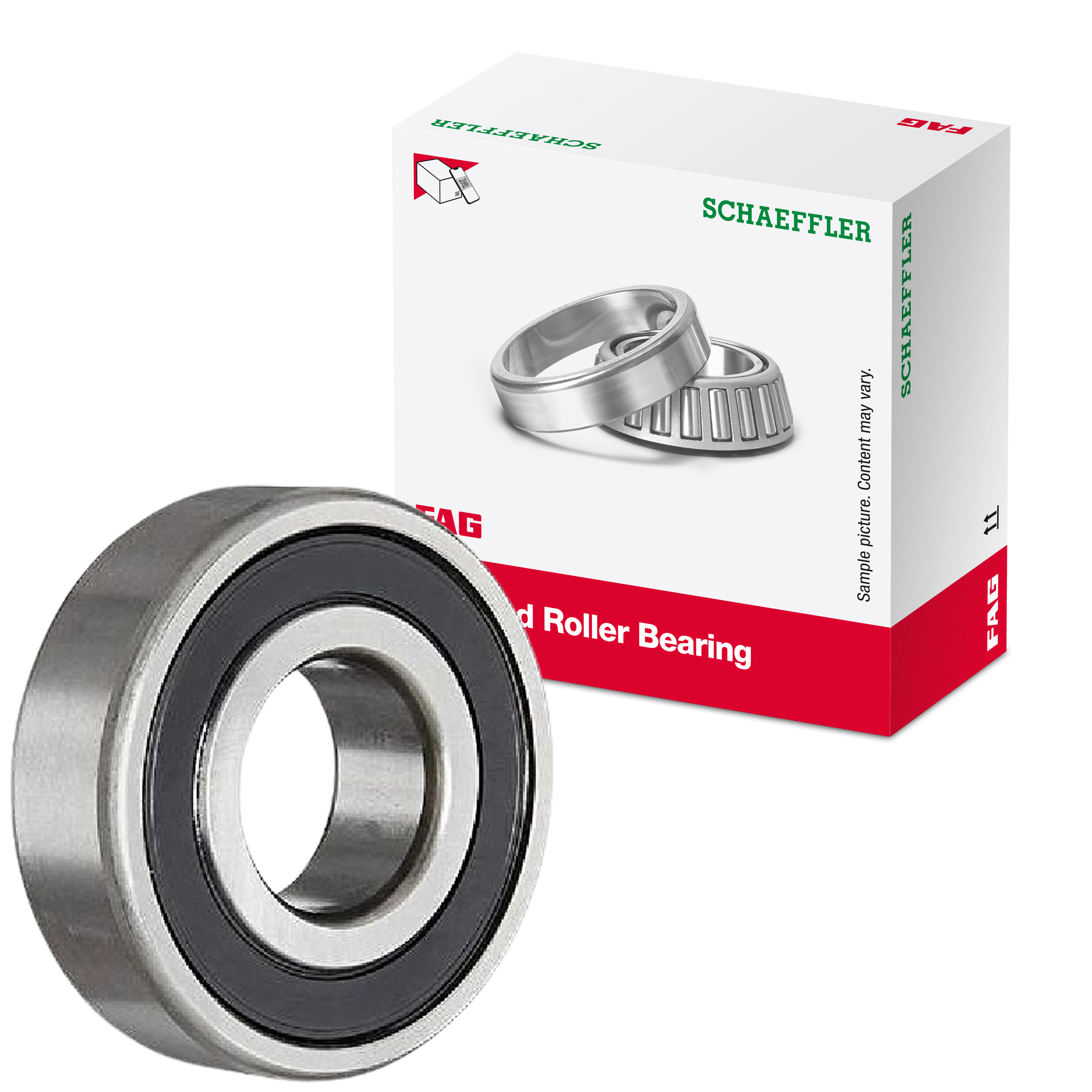 Rolamento Fixo de Uma Carreira de Esferas - FAG - 6212.2RSR