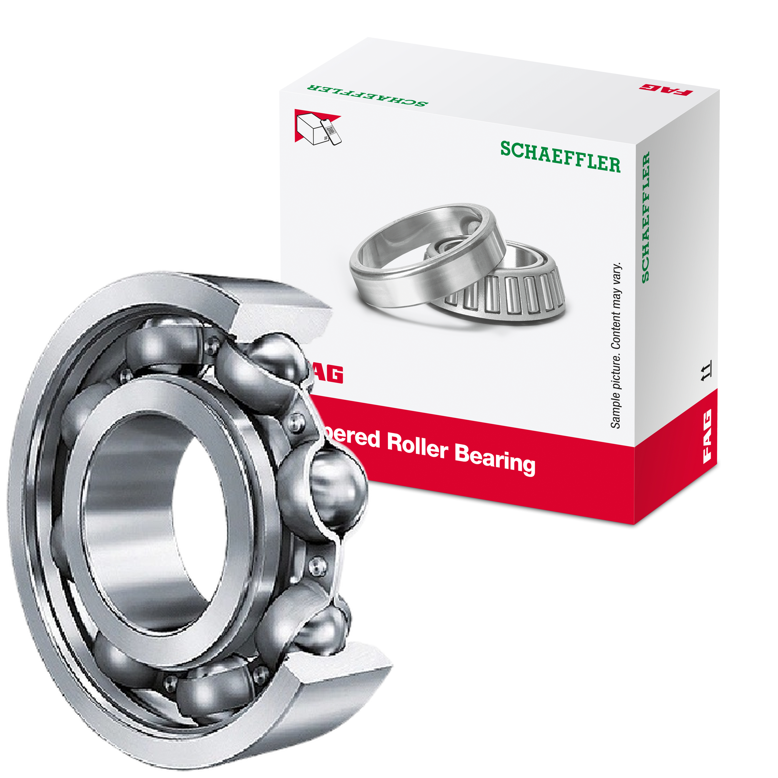 Rolamento Fixo de Uma Carreira de Esferas - FAG - 6212Z.C3
