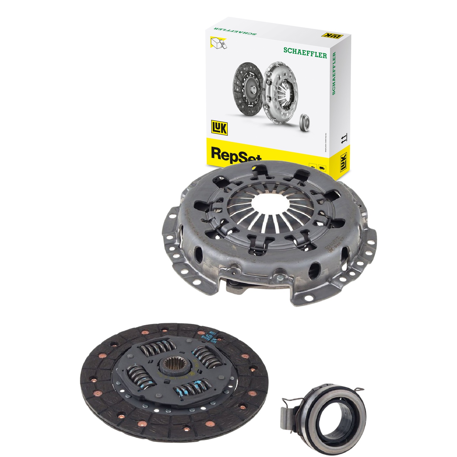 Kit de Embreagem com Disco, Platô e Rolamento para Toyota Corolla e Fielder - LuK - 622 3059 00