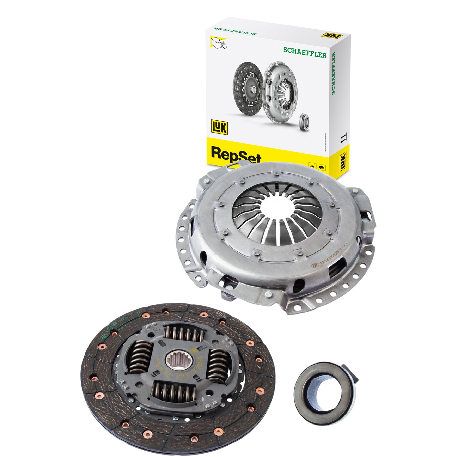 Kit de Embreagem com Disco, Platô e Rolamento para Chevrolet Omega e Suprema - LuK - 622 3084 00