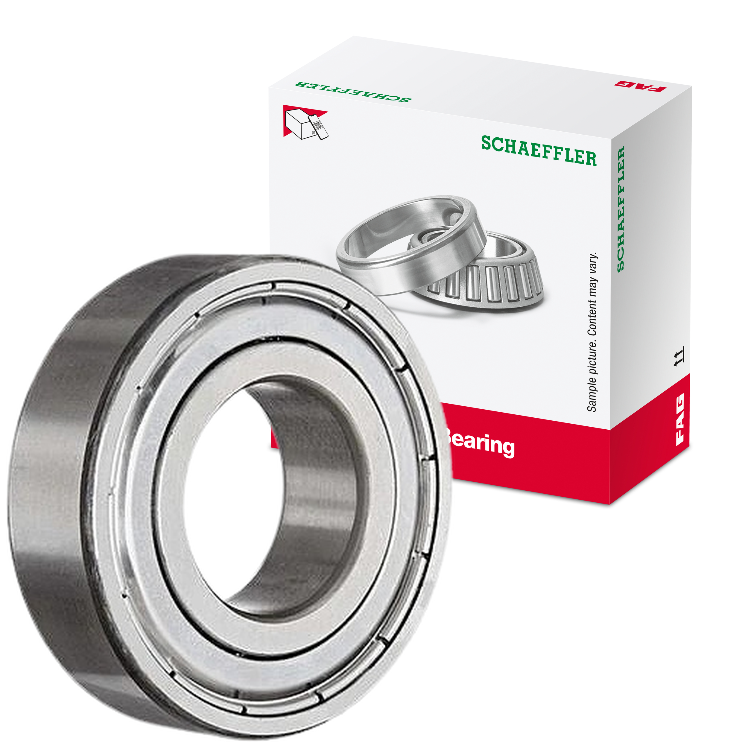 Rolamento Fixo de Uma Carreira de Esferas - FAG - 6201.2ZR.C3