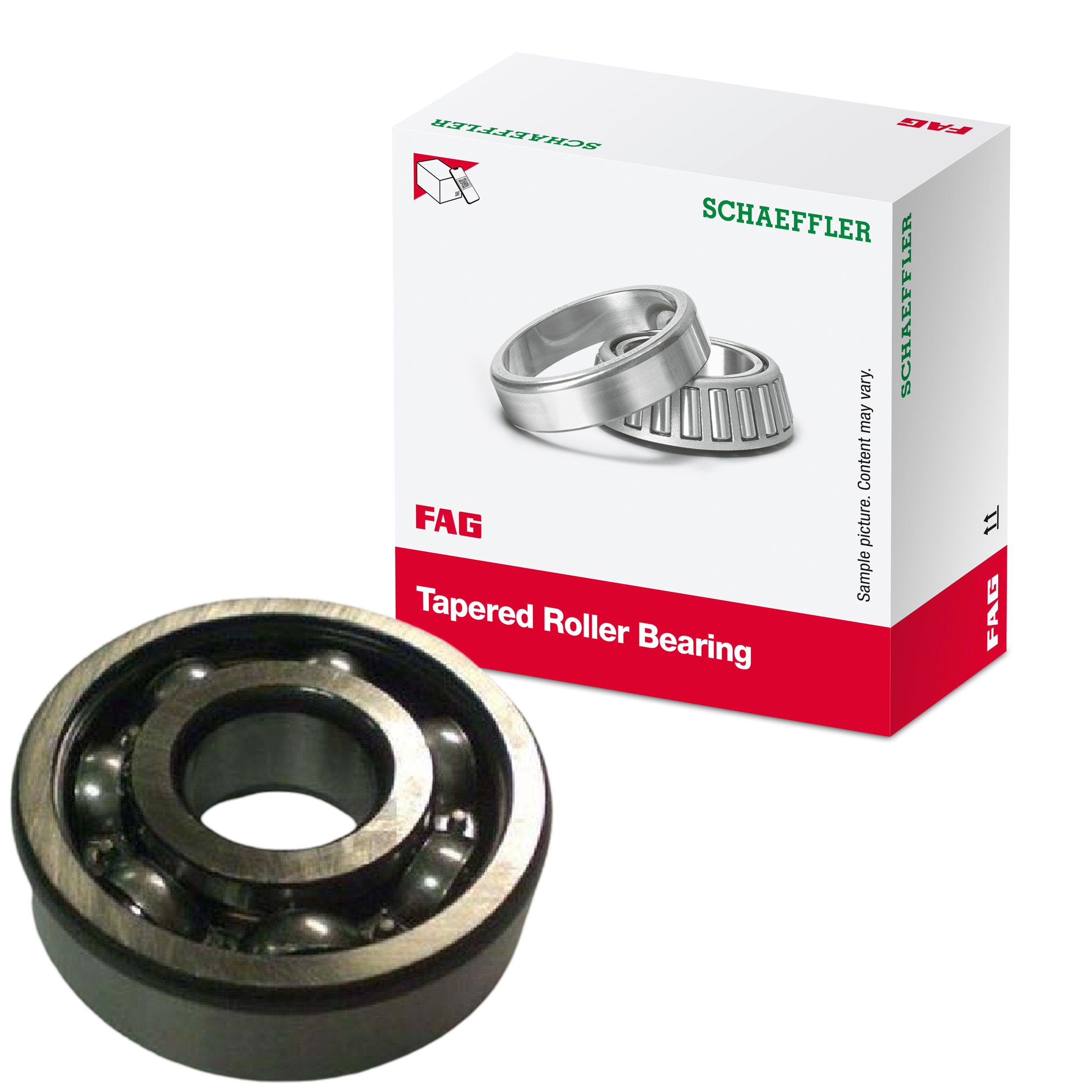 Rolamento Fixo de Uma Carreira de Esferas - FAG - 6302ZR