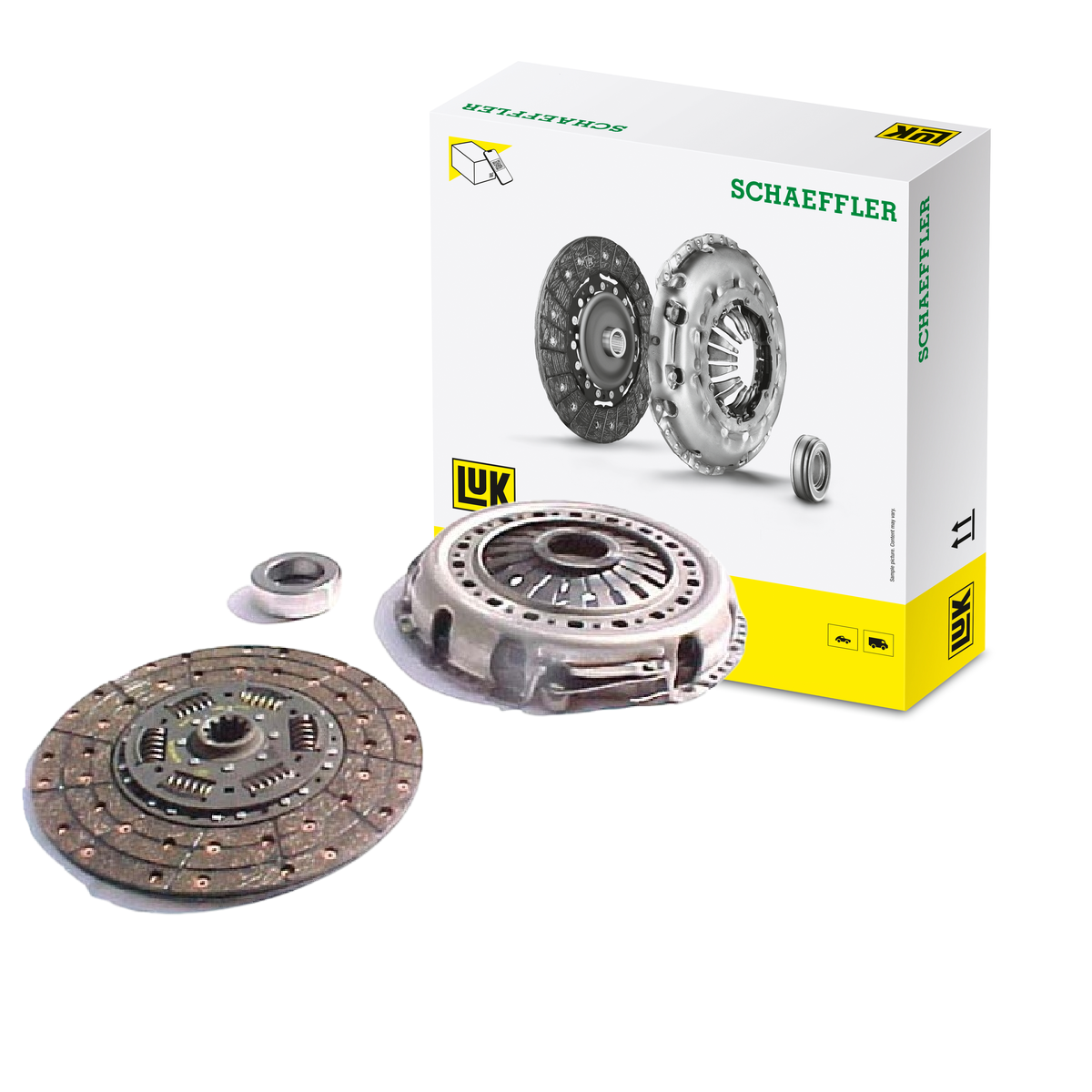 Kit de Embreagem com Disco, Platô e Rolamento para Agrale Marruá - LuK - 630 3013 00