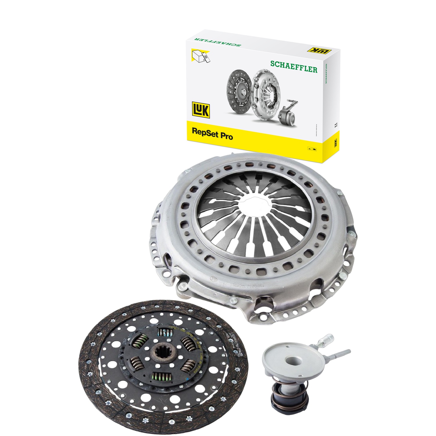 Kit de Embreagem com Disco, Platô e Atuador para Chevrolet Blazer e S10 - LuK - 630 3018 33