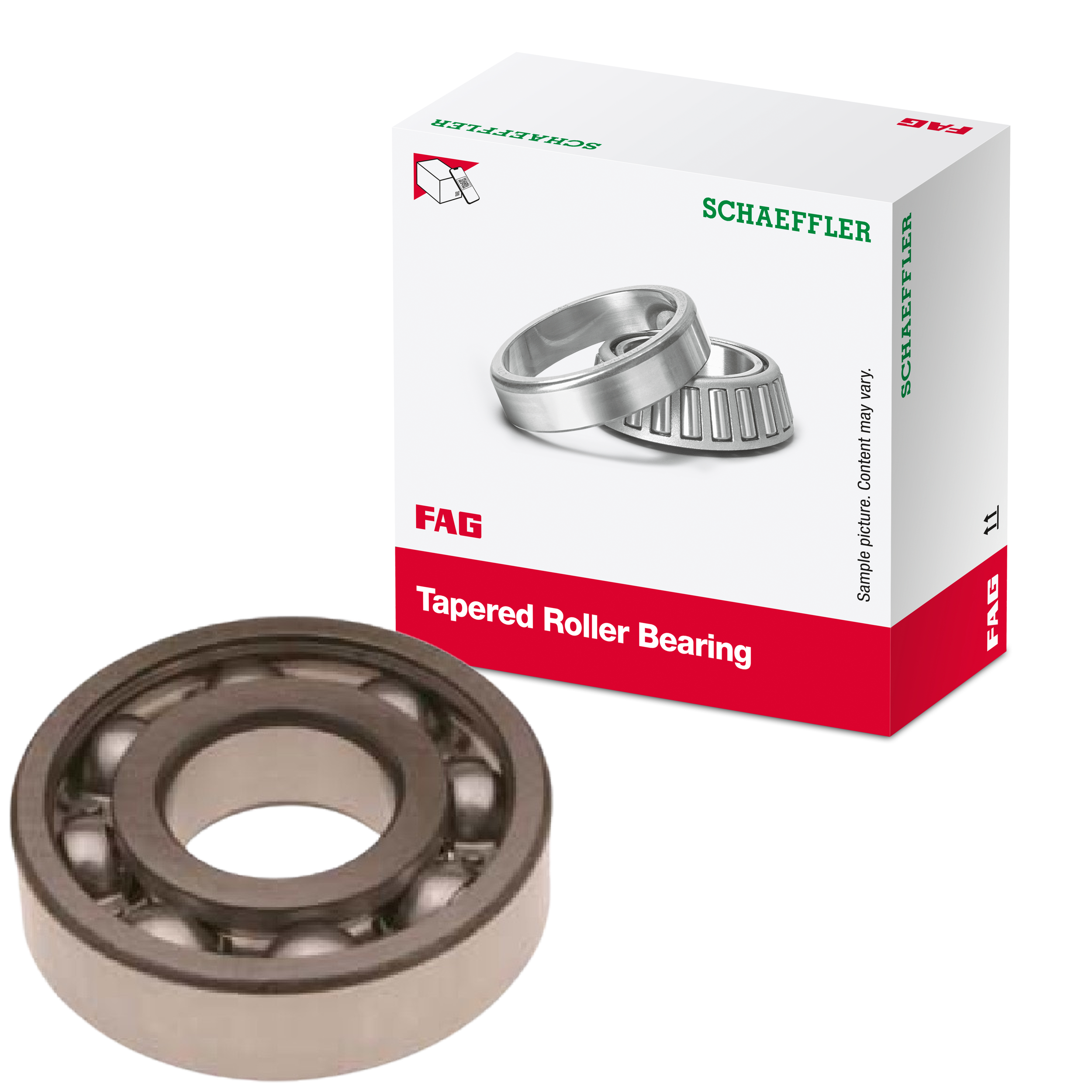 Rolamento Fixo de Uma Carreira de Esferas - FAG - 6306.C3