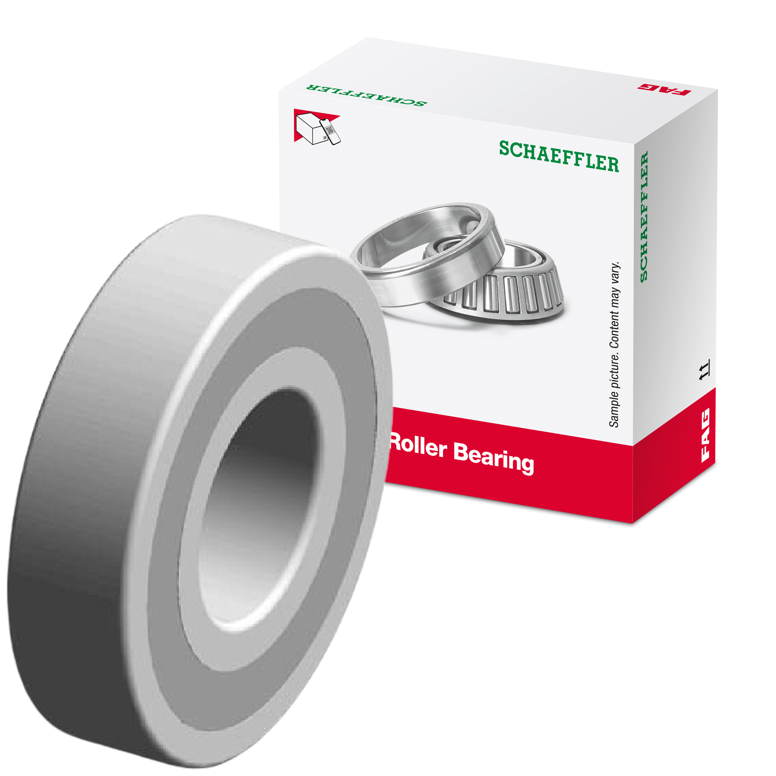 Rolamento Fixo de Uma Carreira de Esferas - FAG - 6307.2RSR.C3