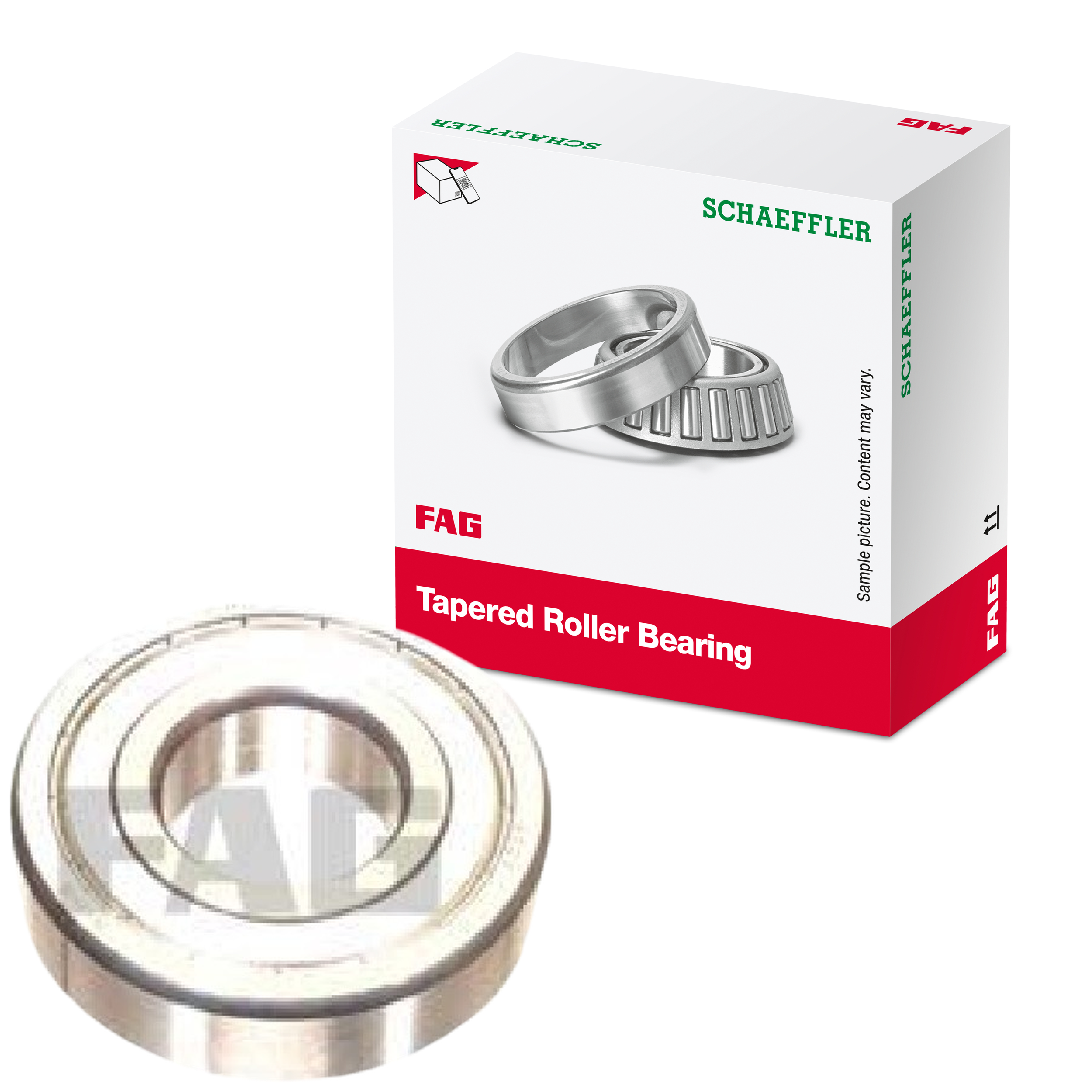 Rolamento Fixo de Uma Carreira de Esferas - FAG - 6307ZR