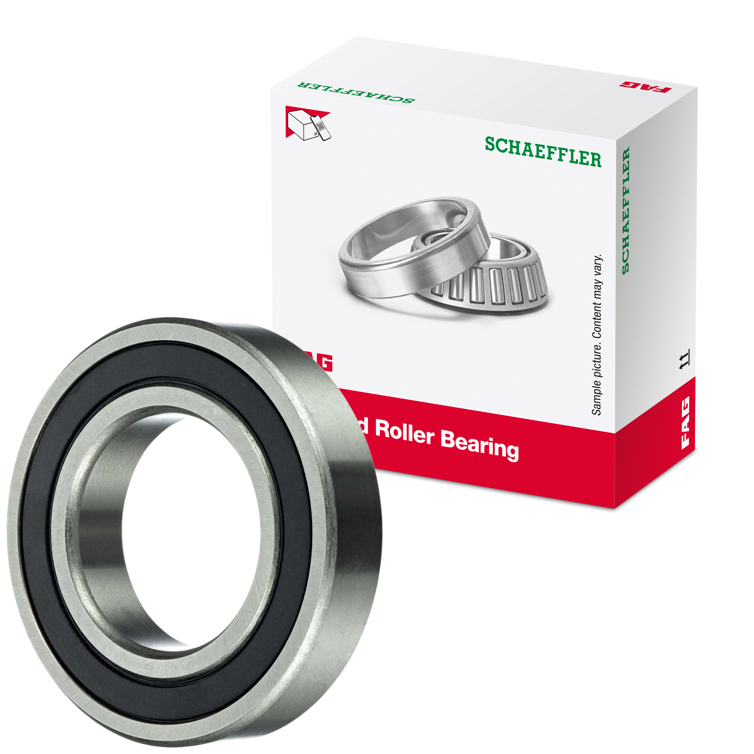 Rolamento Fixo de Uma Carreira de Esferas - FAG - 6211.2RSR