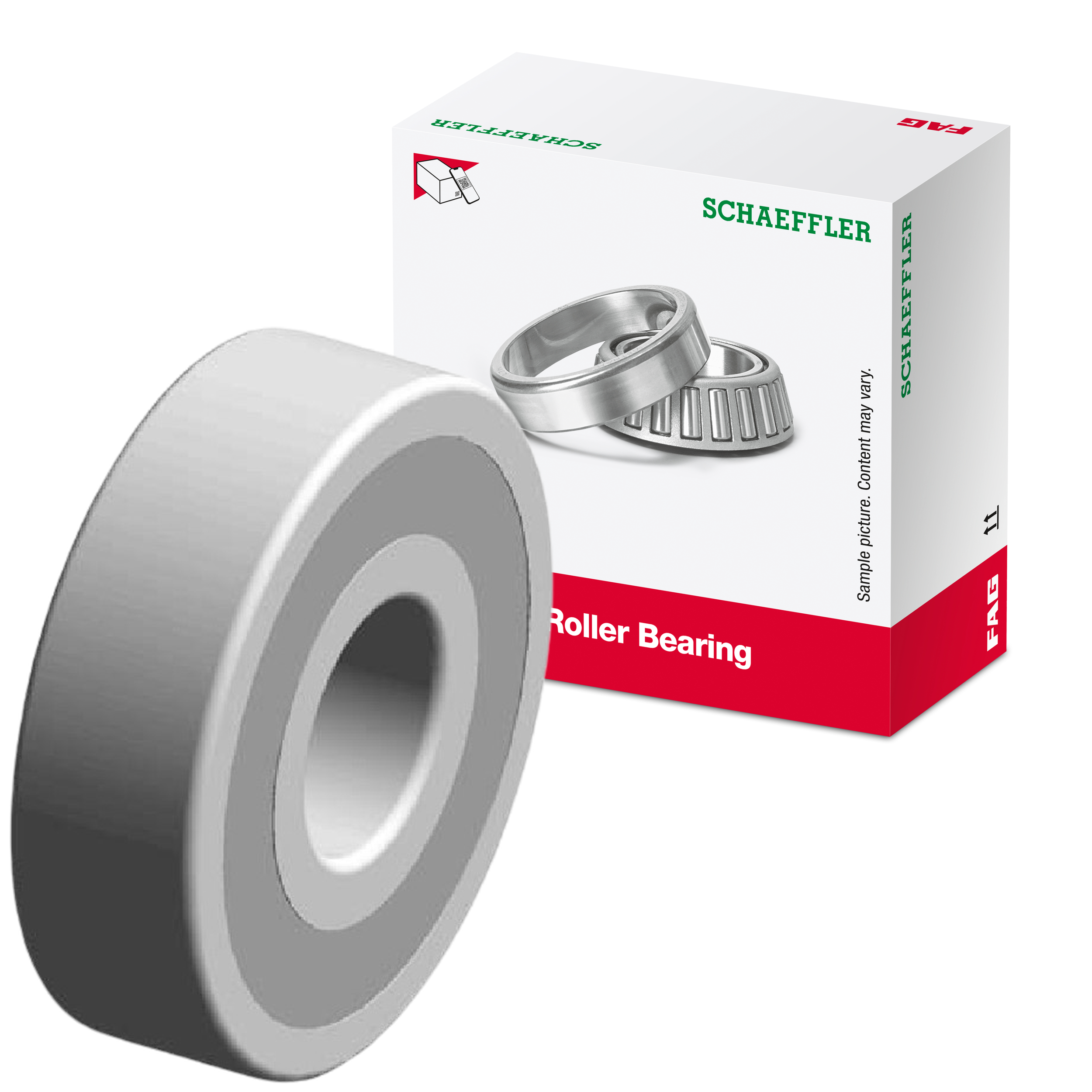 Rolamento Fixo de Uma Carreira de Esferas - FAG - 6303.2RSR.C3